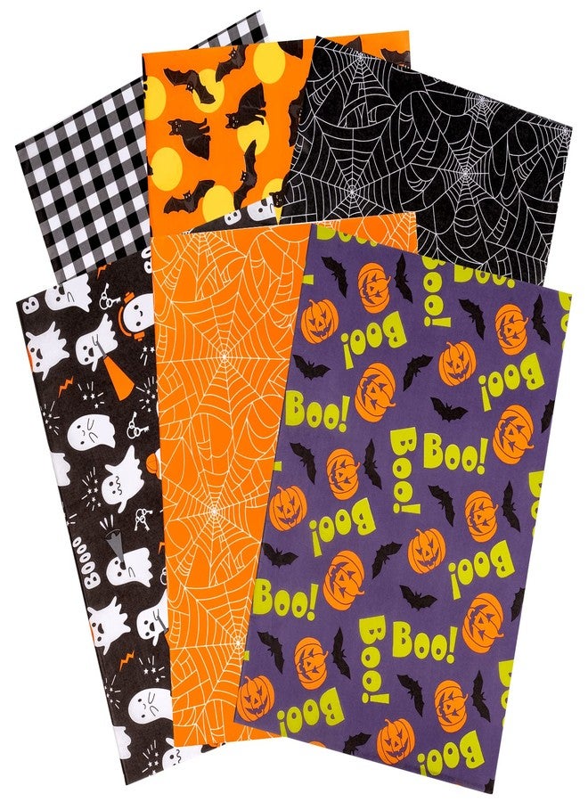 MAYPLUSS Wrapping Tissue Paper - 90 Sheets - Halloween Design - 13.7 inch X 19.7 inch Per Sheet - Image 1